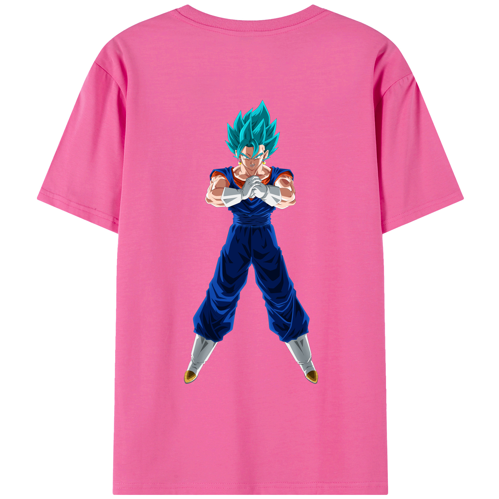 （画像用） ドラゴンボール ベジット DRAGON BALL Vegetto レディース半袖Tシャツ(バックプリント)